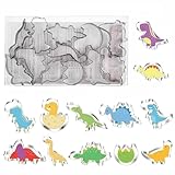 MrCookie Formine per biscotti (Dinosauro Cookie Cutters 2)