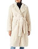 Pinko Corinne Cappotto Similpellicci, C03_Beige G. MAROSO, M Donna