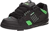 Globe Sabre Scarpe da Skateboard - Black/Moto Green - US 9