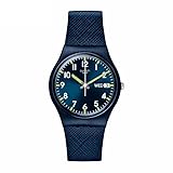 Swatch Orologio Sir Blue SO28N702, Cinturino