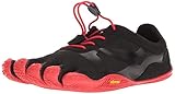 Vibram FiveFingers KSO Evo, Scarpe da Fitness Uomo, Black/Red, 40 EU