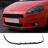 Per Fiat Punto Grande Cupra Paraurti Anteriore Spoiler Lip Body Kit Nero (3 pezzi)