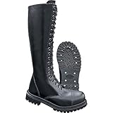 Brandit Phantom 20 Eyelet Boots, Military And Tactical Boot Uomo, Nero, 46 EU