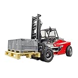 Bruder Linde HT160 Heftruck met Pallet en 3 Boxen