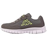 Kappa Follow K Unisex Kids, Scarpe, Grey Lime, 30 EU