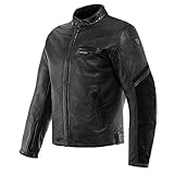 Dainese Merak Giacca in pelle per moto Nero 44