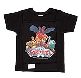 Novita  Gormiti t-Shirt - Maglietta Gormiti - Originali in Confezione Regalo - Varie Taglie e Disegni (Anni 9/10, Nero con Personaggio Riff - Eron - Cryos - Ikor -Trek -)