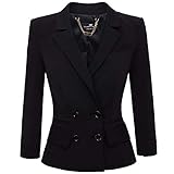 Elisabetta Franchi GI92801E2 Blazer Donna Nero 46