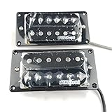 Pickup per Chitarra elettrica Wilkinson Black Open Apri Double Coil Guitar Electric Guitar Pickup Humbucker