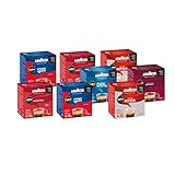 Lavazza, A Modo Mio, 128 Capsule Caffè Gusti Assortiti, 8 Confezioni da 16 Capsule, 2 x Crema e Gusto, 2 x Qualità Rossa, 2 x Passionale, 1 x Intenso, 1 x Dek Cremoso, (Capsule Lavazza Originali)