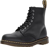 Dr. Martens 1460 Smooth, Stivale alla Caviglia Unisex-Adulto, Nero, 44 EU