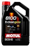 Motul 8100X-CLEAN GEN2 5W40 ACEA C3 5LT