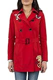 Desigual ABRIG_Murielle Parka, Rosso (Carmine 3000), 44 Donna