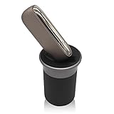 Stazione di ricarica + posacenere per IQOS 3 Duo, caricatore portatile Ashtray Cup for Heets Sticks Accessories for Car, Office, Home and Outdoor with Lid, Odour-proof