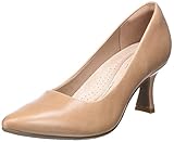 Clarks Kataleyna Gem, Pump Donna, Beige Caldo Lea, 39 EU