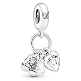 Pandora Charm 798106CZ donna argento zirconia e smalto