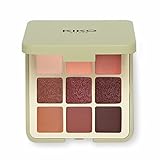 KIKO Milano Green Me Eyeshadow Palette 102, Palette Con 9 Ombretti Multi Finish: Mat, Perlato E Metallico