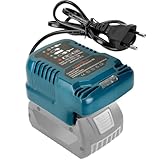 Caricabatterie di Ricambio per Bosch Batteria Professional da 18 V, Caricabatterie Rapido Portatile con Display LED per Bosch Batteria GBA 18 Volt BAT609 BAT610G BAT619 BAT621 (Solo per Batteria 18V)