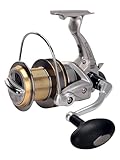 TICA Scepter GTX 9000 4.1 Surf Casting, 4,1 Mulinelli da Pesca, Grigio Metallizzato, Nero