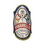 Gepinke Pina-rello - Badge per bici in lega di alluminio morbida per realizzare decorazioni fai da te, accessori per ciclismo (Pina-rello(Treviso))