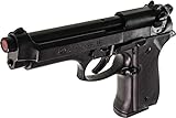 Pistola a salve originale Bruni Full Metal mod. Beretta 92 PAK scarrellante + Valigetta + 50 munizioni