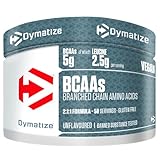 Dymatize BCAA Pulver 300g - Aminoacidi essenziali: leucina, isoleucina, valina