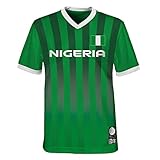 FIFA Maglietta Unisex Ufficiale 2023 della Coppa del Mondo di Calcio per Adulti, Maglietta della Squadra della Nigeria (Confezione da 1)