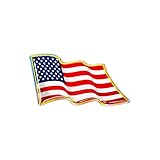 Quattroerre 14007 Sticker Adesivo 3D Bandiera Americana