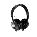 Behringer HPS5000 Cuffie DJ stereo headphones professionali Hi Fi (Capsula di cobalto 40 mm, cavo a spirale, 32 Ohm)