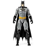 dc comics | BATMAN | Personaggio Batman in scala 30 cm con decorazioni originali, mantello e 11 punti di articolazione - Giocattoli per bambini e bambine dai 3 anni