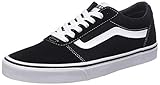 Vans Ward, Sneaker Uomo, Suede Canvas Black White, 42 EU