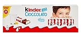 Kinder Cioccolato Barrette di Cioccolato Finissimo al Latte con Ripieno al Latte Scatola da 24 Barrette 200g