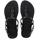 Havaianas Twist Plus, Sandali Donna, Nero, 39/40 EU