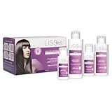 Liss Me, Tech Kit Stiratura con Piastra, Trattamento Professionale a Base di Cheratina Idrolizzata, Dona Forza e Brillantezza ai Capelli, Azione Disciplinante e Anticrespo