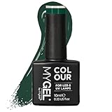 MyGel by MYLEE Smalto Gel Semipermanente 10 ml [Green Velvet ] UV/LED Nail Art Manicure Pedicure per Uso Professionale e Domestico - Lunga Durata e Facile da Applicare