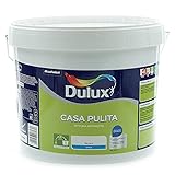 Dulux Casa Pulita Pittura per Interni Antimuffa Rimuove e Protegge Da Muffe e Funghi, 10 Litri, Bianco