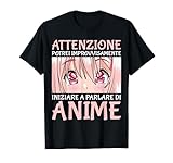 Anime Manga Ragazze Kawaii Otaku Maglietta