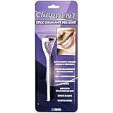 Clinodent Stick - Gommina Sbiancante per Denti, Elimina le Macchie, Ridona Splendore ai Denti, Efficace nella Rimozione della Placca