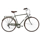 Alpina Bike, Bicicletta Uomo Condor, Verde Militare, 28", Acciaio