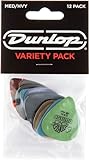 DUNLOP - PVP102 MED/HEAVY VARIETY PACK (BUSTA DA 12 PLETTRI)