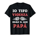 Vicenza Calcio Bambino Divertente Idea Regalo Tifoso Maglietta