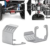 Runup RC, piastra di protezione per asse anteriore, piastra di protezione differenziale per 1/10 RC Crawler Axial SCX10 II 90046