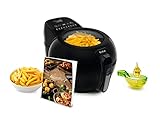 TEFAL FZ7738 ActiFry Genius+ Friggitrice ad Aria Calda, Plastica, Nero