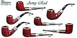 PETERSON PIPA ARMY RED - VERA ARGENTO - P/LIP - 080