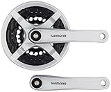 SHIMANO Guarnitura manovella 2092832230, Unisex Adulto, Argento, 175 mm