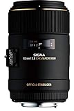 Sigma - Obiettivo 105mm-F/2.8 AF MACRO EX DG OS HSM,Attacco Nikon