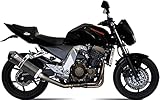 MIVV scarico oval carbonio compatibile con kawasaki z 750 z750 2004 2005 2006