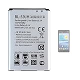 Aousavo BL-59JH - Batteria di ricambio compatibile con LG VS890 Lucid 2 VS870 Optimus F3 VM720 MS659 LS720