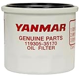 Yanmar Filtro olio per serie GM, serie YM, 3JH, originale 119305-35170, sostituisce 119305-35151