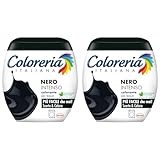 Coloreria Italiana Grey Colorante Tessuti e Vestiti in Lavatrice, Nero Intenso, 1 Confezione (Confezione da 2)